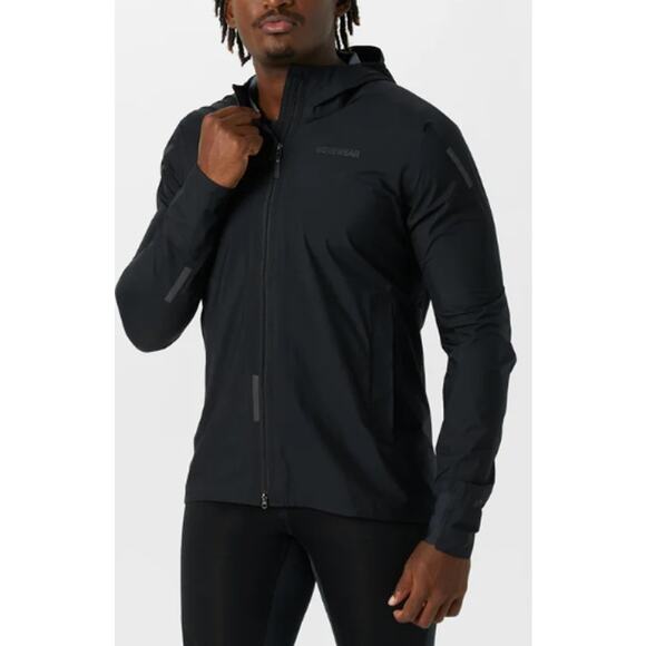 New Gorewear Men's R5 GTX Insulated Running Jacket, Black Size Medium